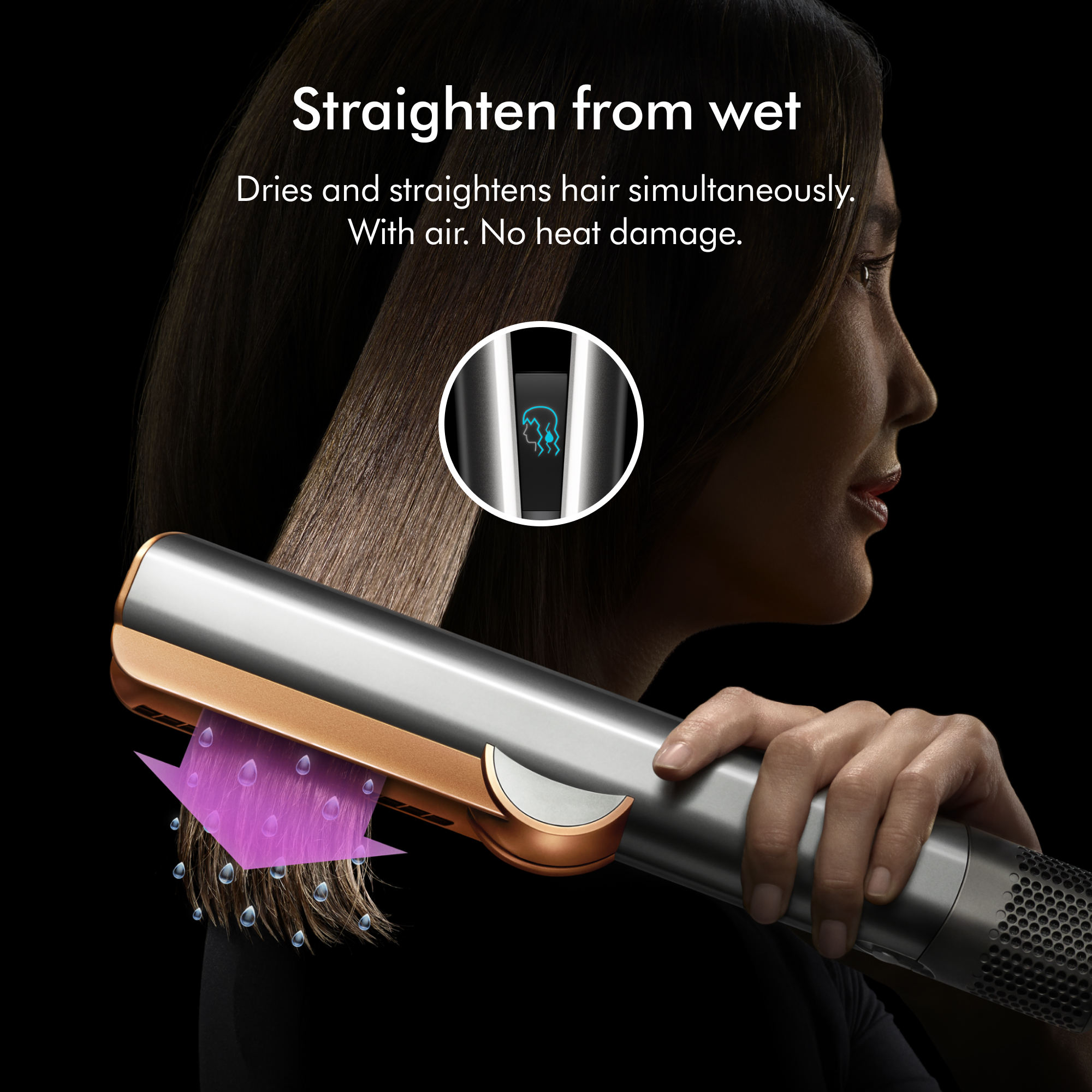 Dyson Airstrait™ Straightener | Nickel/Copper | Refurbished | eBay